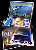 20 cartes postales de Marseille en box