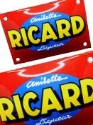 plaque RICARD 10x15cm