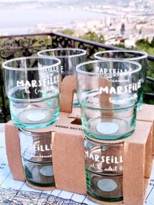 4 verres Gigogne Marseille