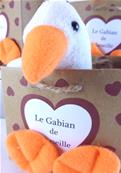 la peluche gabian de Marseille