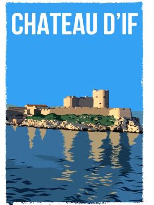 carte métal du château d'If