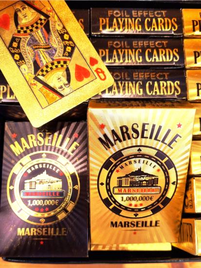 les deux jeux de cartes Marseille GOLD